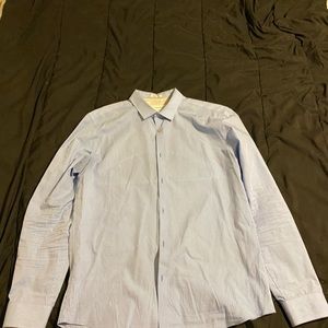 L Calvin Klein Long Sleeve Button Up